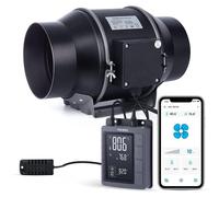 Ventilateur de canal intégré avec contrôleur intelligent, 6 pouces