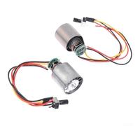 Ventilateur de canal sans balais avec 100 000 tr/min, DC 7-24 V, compact 29,1 mm, module pilote inclus pour une circulation efficace de l'air dans les espaces étroits et les projets de bricolage (DC 7