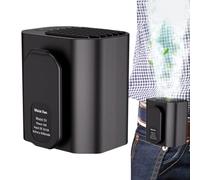 Ventilateur De Ceinture À Clip,3 Vitesses Refroidissement Personnel Avec Power Bank - Ventilateur De Hanche 6000mAh Soufflant De L'Air Frais | Pour Voyage Camping Extérieur Travaux Construction Golf