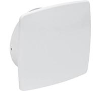 Ventilateur de chambre de bain blanc brillant Ø 100 mm avec temporisation et clapet anti-retour - WNB100T - Ventilateur encastré - Salle de bain