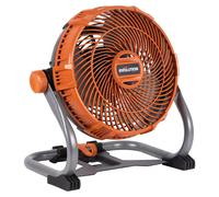 Ventilateur de chantier alimenté par batterie, 240 mm, 18 V, orientable à 360°