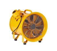 Ventilateur de chantier Moteur AC 500 W Ventilateur de chantier 2850 tr/min Ventilateur de chantier Ventilateur 1179 L/s (2500 CFM) Ventilateur axial Câble d'alimentation 3 m Ventilateur axial Niveau