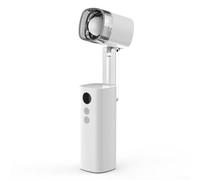 Ventilateur de charge USB 24 h d'autonomie pour la chaleur estivale | 3000 mAh pour la batterie, autonomie de 3 à 24 h, pour une charge USB-C, charge complète de 2,5 h, prêt pour le voyage