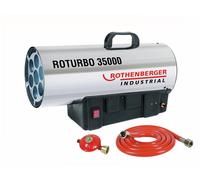 Ventilateur de chauffage au gaz industriel Rothenberger ROTURBO 35000 + piézo...