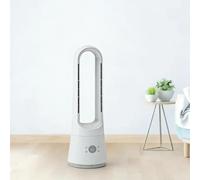 Ventilateur de chauffage de qualité, avec télécommande, minuterie et fonction aromatique – Ventilateur sur pied de 45W, 3 vitesses, oscillation, 109 cm
