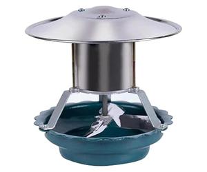 Ventilateur De Cheminée 120 W, Évacuateur De Fumée À Tirage Induit pour Cheminée De Toit, Ventilateurs Inducteurs, Évacuateur De Fumée De Cheminée pour Extracteur d'air De Barbecue