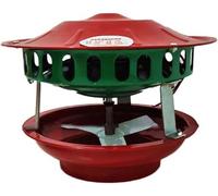 Ventilateur de Cheminée 120W, Extracteur de Fumée à 6 Pales pour Cheminée, Four à Pizza, Poêle à Bois - Fonctionnement Silencieux, Améliore Le Tirage et Empêche Le Retour de Fumée
