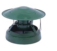 Ventilateur de cheminée 60 W - Ventilateur d'évacuation des fumées - Amplificateur de tirage - Ventilateur d'extraction pour la maison - En fer
