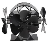 Ventilateur de cheminée à 3 pales, 18 aubes, en aluminium, angle de rotation de 270°