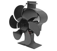 Ventilateur de cheminée à 6 pales, fonctionnant à l'énergie thermique, de 152 mm, pour poêles à bois
