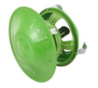 Ventilateur de Cheminée de Toit en Fer, Ouverture 13cm, Vert | Extraction de Fumée Améliorée, Tirage Optimisé pour Conduit, Installation la Toiture, Usage Maison