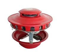 Ventilateur de Cheminée Électrique 80W, Inducteur de Tirage pour Foyer et Poêle à Bois, Améliore l'Extraction de Fumée pour Diamètre Conduit 13.5-20cm, Silencieux et Efficace,13.5-20 cm