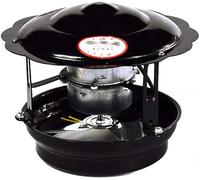 Ventilateur de Cheminée, Évacueur de Fumée et Inducteur de Tirage pour Poêle à Bois et Four à Pizza. Options de Puissance 50W/60W/100W pour Conduits 9-12cm, 13.5-14.5cm et 23-24cm.,50W