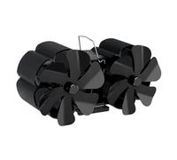 Ventilateur De Cheminée Poêle À Chaleur 12 Pales Double Brûleur Bois Bûches Mural Écologique Distribution Domestique Chaude Et Silencieuse Vents Forts(Stove Fan)