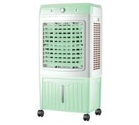 Ventilateur de climatiseur Portable avec télécommande, écran LED, 3 réglages de Vitesse, Oscillation à 120° Bloc de Glace, unité de Refroidissement par évaporation sur Roues pour la Maison Le Bureau