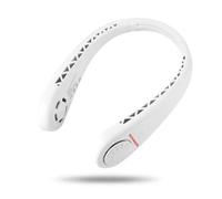 Ventilateur de cou AUDBURN - USB - 3 vitesses - Oscillation - Blanc