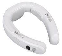 Ventilateur de cou avec fonction de refroidissement et de chauffage, semi-conducteur, silencieux, portable, blanc