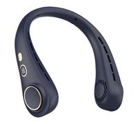 Ventilateur de cou ergonomique à 5 vitesses, écran panoramique