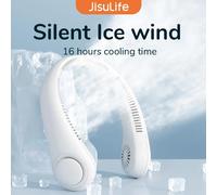 JISULIFE Life 3 Ventilateur de cou - Blanc