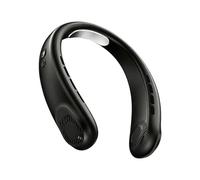 Ventilateur de cou portable, rechargeable 1200 mAh 5, vitesses USB | Ventilateur compact autour du cou, ergonomique, pour la maison, les voyages, les vacances en plein air, le camping