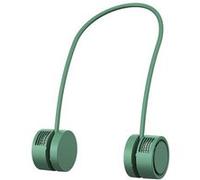 Ventilateur de cou portable sans pales Preisku, usb, Favoriser la fonction aromathérapeutique-Vert G