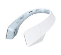 Ventilateur de cou portable USB rechargeable sans pales 3 vitesses mains | Ventilateur autour du cou pour le quotidien, la gym, les voyages, les vacances, le camping en plein air, la randonnée, Ci