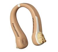 Ventilateur de cou pour enfant 3 vitesses rechargeable mains libres | Ventilateur autour du cou pour enfants de 4 à 14 ans, maison, école, étude, été, camping, voyage, extérieur
