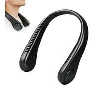 Ventilateur de cou rafraîchissant | Souffleur portable à 3 vitesses - Ventilateur de cou sans pales rechargeable pour homme - Pour hommes, papa, maman, sport, plein air, voyage, été, camping