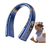 Ventilateur de Cou Rafraîchisseur D'Air Portable Silencieux 5 Vitesses | Ventilateur sans Pales Rafraîchissant pour Pour Adultes Seniors Hommes Et Femmes Pendant la Saison Estivale Pour Les