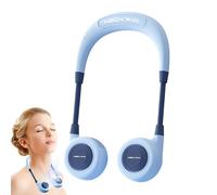 Ventilateur de cou - Refroidisseur de cou USB portable sans lame | Équipement de refroidissement extérieur pour le bureau Voyage Voyage Voiture Camping Vie en plein air Intérieur Salle de classe