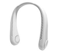 Ventilateur de cou - Refroidisseur portable rotatif | Rechargeable par USB | Design sans lames qui n'abîme pas les cheveux, refroidissement ultra silencieux, batterie longue durée