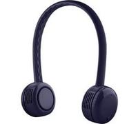 Ventilateur de cou suspendu Mini Portable Rechargeable Double Effet USB - Bleu G