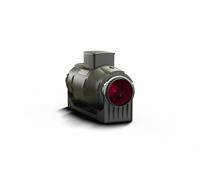 Ventilateur tubulaire insonorisé Lineo 100 Quiet Débit d'air jusqu'à 260 m³/h
