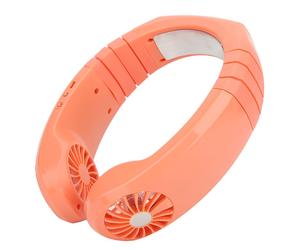 Ventilateur de nuque suspendu, mini refroidisseur d'air, ventilateur de nuque portable avec recharge USB, refroidissement instantané de style sportif