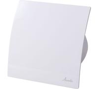 Ventilateur de petite pièce Système Silent Escudo Blanc 100 H avec ralentisseur & hygrostat