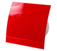 Ventilateur de petite pièce Système Silent Escudo Rouge 100 H avec ralentisseur & hygrostat