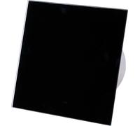 Ventilateur de petite pièce Système Silent Trax Noir 100 H avec ralentisseur & hygrostat
