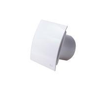 Ventilateur de petite pièce Système Turbo Escudo Blanc 100 CTR avec ralentisseur & régulateur d'étage
