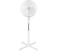Ventilateur de pied OCEANIC - 45W - Diamètre 41 cm - 3 vitesses - Oscillant - Inclinable - Blanc
