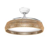 Ventilateur de plafond 107cm + lumière