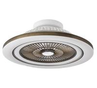 Ventilateur de plafond 72 W en courant continu, 5 pales, 6 vitesses, télécommande, minuterie, éclairage