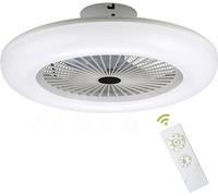 ventilateur de plafond 80w avec éclairage à distance Led avec éclairage Fan Smart LED plafonnier