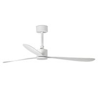 Ventilateur de plafond à basse consommation avec télécommande Amelia Blanc 132 cm