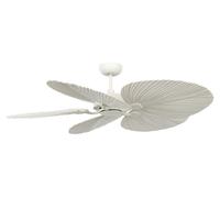 Ventilateur de plafond à basse consommation avec télécommande Bali Blanc 132 cm