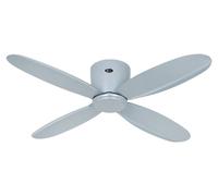 Ventilateur de plafond à basse consommation avec télécommande Eco Plano II WiFi 112 cm Gris clair