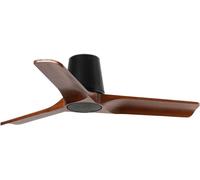Ventilateur de plafond à basse consommation avec télécommande Heywood Tub 90 cm Noir