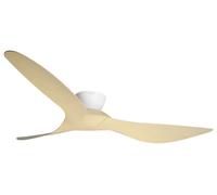 Ventilateur de plafond à basse consommation avec télécommande Kotara CTC Blanc / Teck 137 cm
