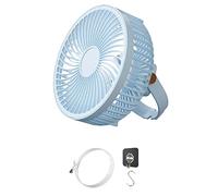 Ventilateur de plafond à suspendre au mur USB Bureau Tente d'étudiant Portable Extérieur Ventilateur électrique Moteur sans balais Portable Camping pour enfants Tentes