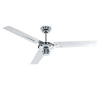 Ventilateur de plafond avec chainette Tristar-Z Chrome 122 cm