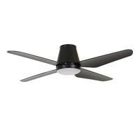 Ventilateur de plafond avec éclairage LED et télécommande Airfusion Aria CTC Noir 122 cm
